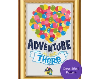 Adventure is Out There kruissteekpatroon