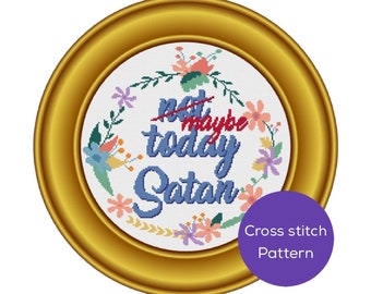 Forse oggi Satana schema punto croce