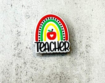 teacher shoe charm fun and cute shoe charms mix match PVC accessories for shoes, personalize your footwear, great gift for kids & teens