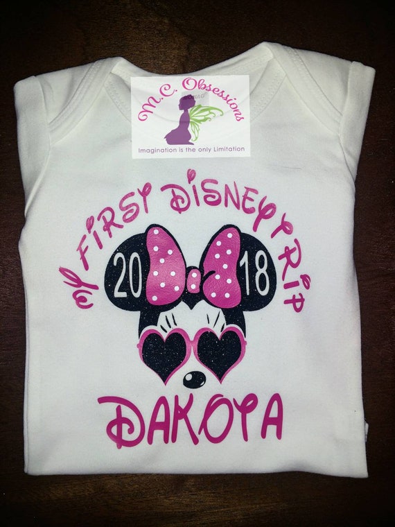 my first disney trip shirt boy