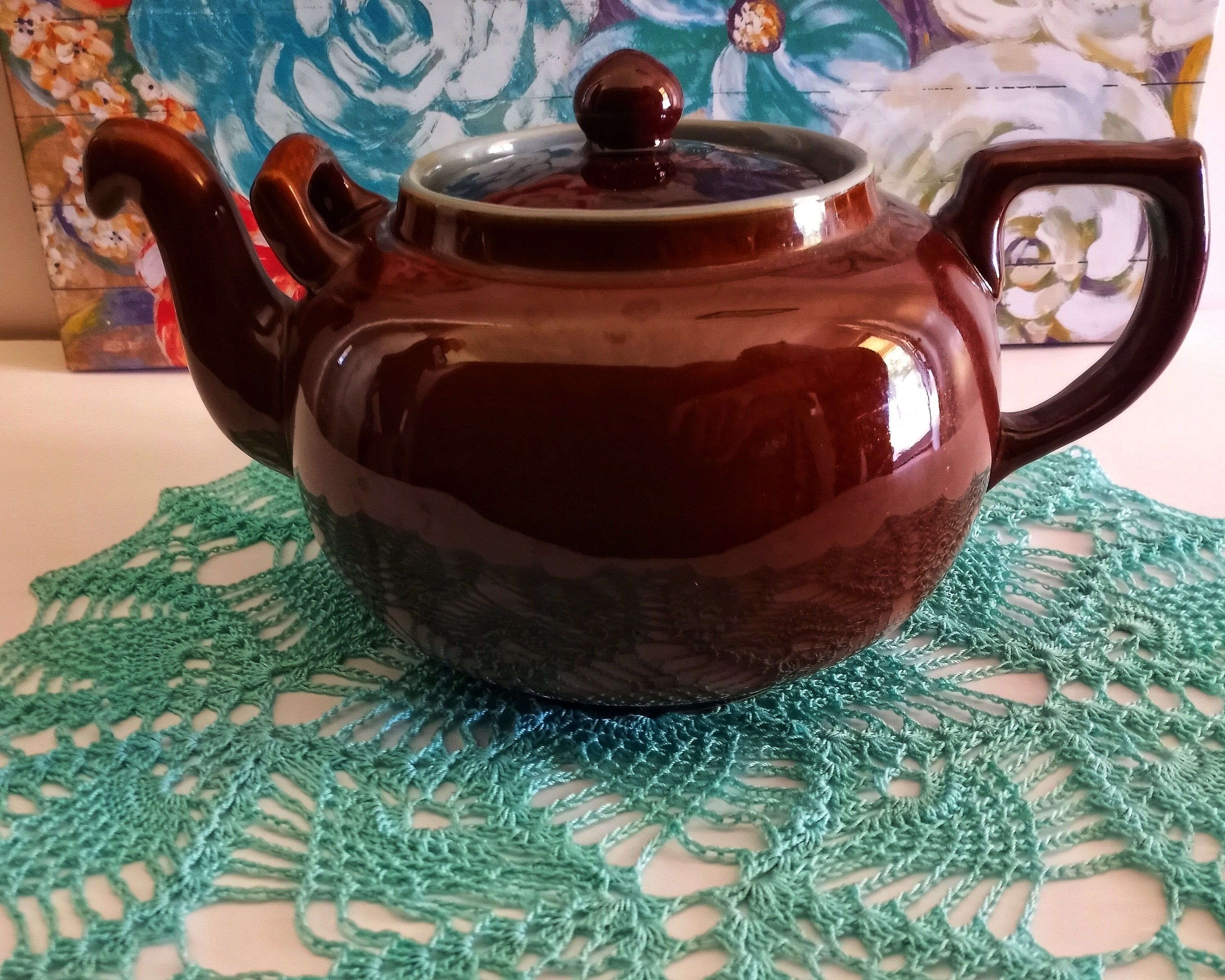Denby Stoneware Teapot for sale Only 3 left at 75