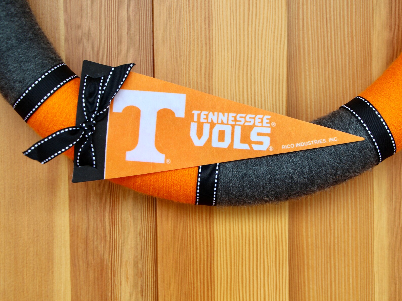 Tennessee Volunteers Wreath Vols Door Hanger Rocky Top | Etsy