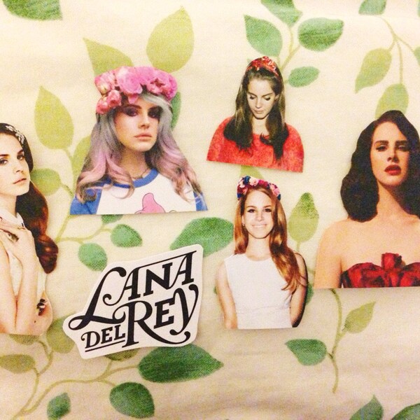 Lana Del Rey Stickers (set of 6)