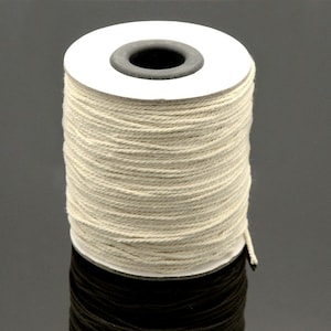 30 ft of Cotton Twisted Cord 2mm Macrame cord