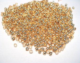 5 Grams of Brass Crimp Beads Rose Gold Crimp Beads(No.CRP848)