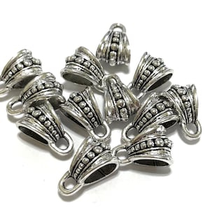 13.5mm Hammertone Maker's Clasps for Handcrafted Jewelry Making