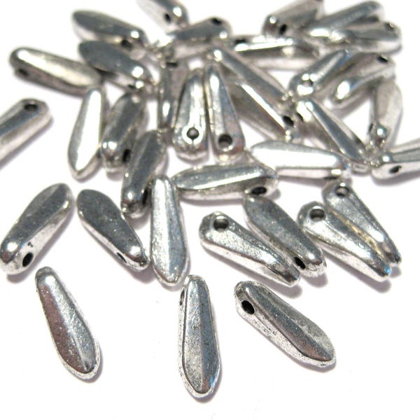 30pcs of Antique Silver Dagger Beads Metal Spacer Beads 10mm(No.SSPC1281)