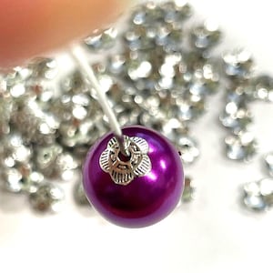 100 capuchons en argent antique pour petites fleurs, 6 mm (n° BCP386B)