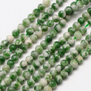 1 Strand (184pcs) of Natural Qinghai Jade 2mm Round Gemstone Beads(No.M06- GS2218)