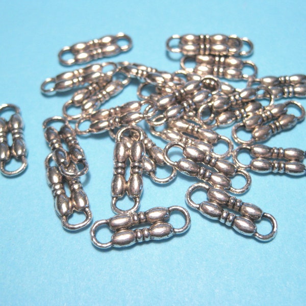 20pcs of Antique Silver Links Connector Charms(No.CM126)