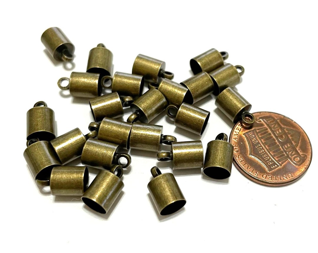 20pcs of Bronze Bead Caps End Caps Cord End Capsno.bzcp477 Etsy