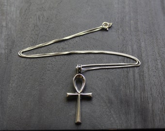 Ankh (Medium) Egyptian Necklace Sterling Silver