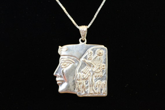 Queen Nefertiti (Large size) Egyptian Necklace St… - image 4