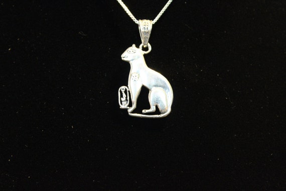 Sterling Silver Bastet (Medium sz) - image 3