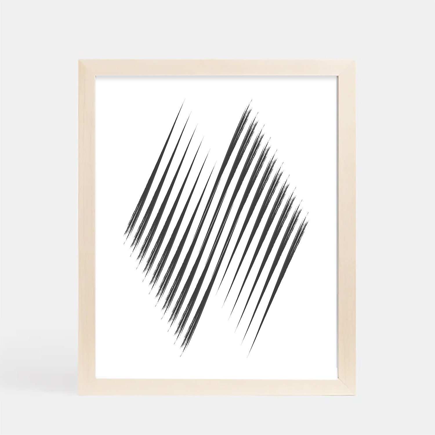 Minimalist Wall Art Black Diamonds Print Wall Prints Etsy