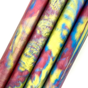 Summer Solstice Maker Blanks! Pressure cast with Alumilite resin, quality pigments and dyes. Maker ready!