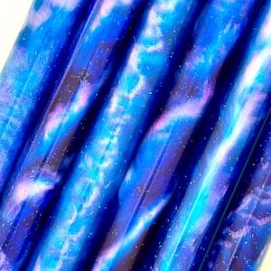 Moon Shadow Bespoke Makers Blank. Made for custom pen turners or any maker. High pressure cast Alumilite & color shift pigments and dye.