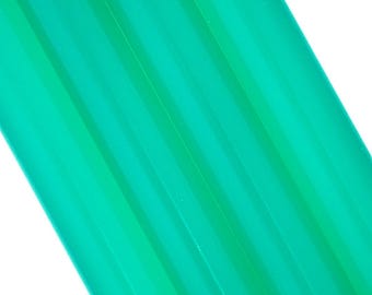 Penna fluorescente verde smeraldo: resina Alumilite, pronta per la produzione