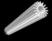 Cylindrical Pin Stripe .stl File: 3D Print Pen Blanks (Digital Download)