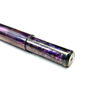 Dark Star, canetas em branco personalizadas, curadas em alta pressão com resina Alumilite. Perfeitas para canetas-tinteiro personalizadas e torneadas à mão.