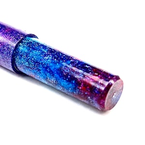 Element 115, custom bespoke pen blanks, high pressure cured with Alumilite Resin. Perfect for hand turned, custom kit pens