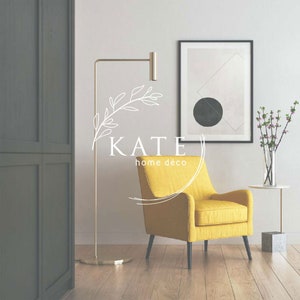 Logotipo pré-fabricado | Logotipo do texto | Logotipo feito à mão | Marca | Design de logotipo personalizado | Logotipo Home Deco | Café | Cartão de visita | etiqueta adesiva