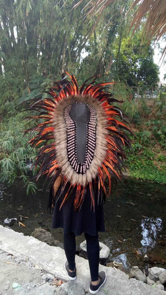 Tocado de inspiración india nativa americana, tocado de plumas artificial, artanías para juegos de rol, puta en cena, vtido de baile - AliExprs 200000297 Tocado de inspiración india nativa americana, tocado de plumas artificial, artanías para juegos de rol, puta en cena, vtido de baile - AliExprs 200000297