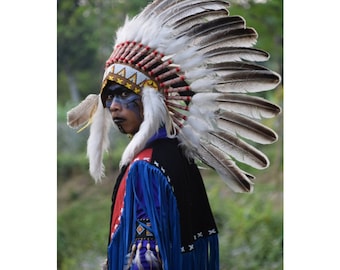 Iroquois Headdress - Etsy