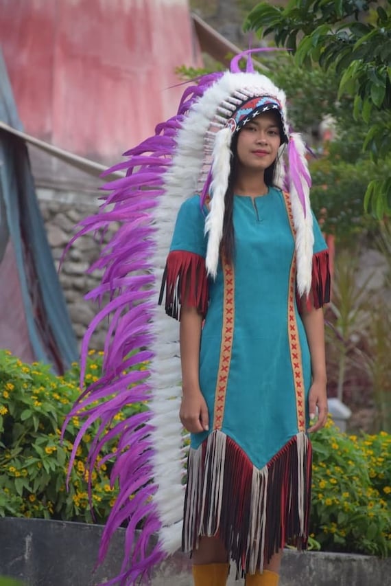 Comanche Headdress Large Feather 