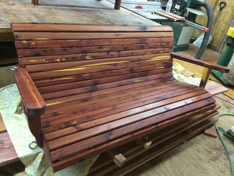 Porch Swing 5ft Cedar Wooden Outdoor Furniture Patio