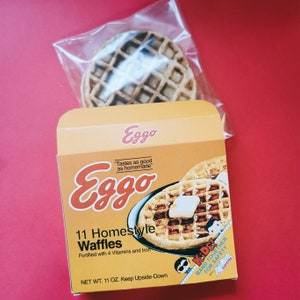 Eggo Waffles Box Template Diy Stranger Things Box Party Favor Box ...