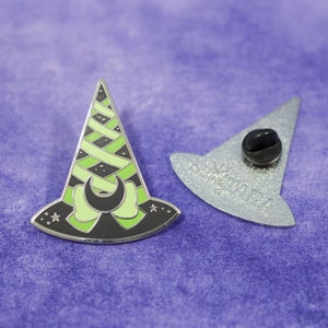 Green Pretty Witch - Enamel Pin