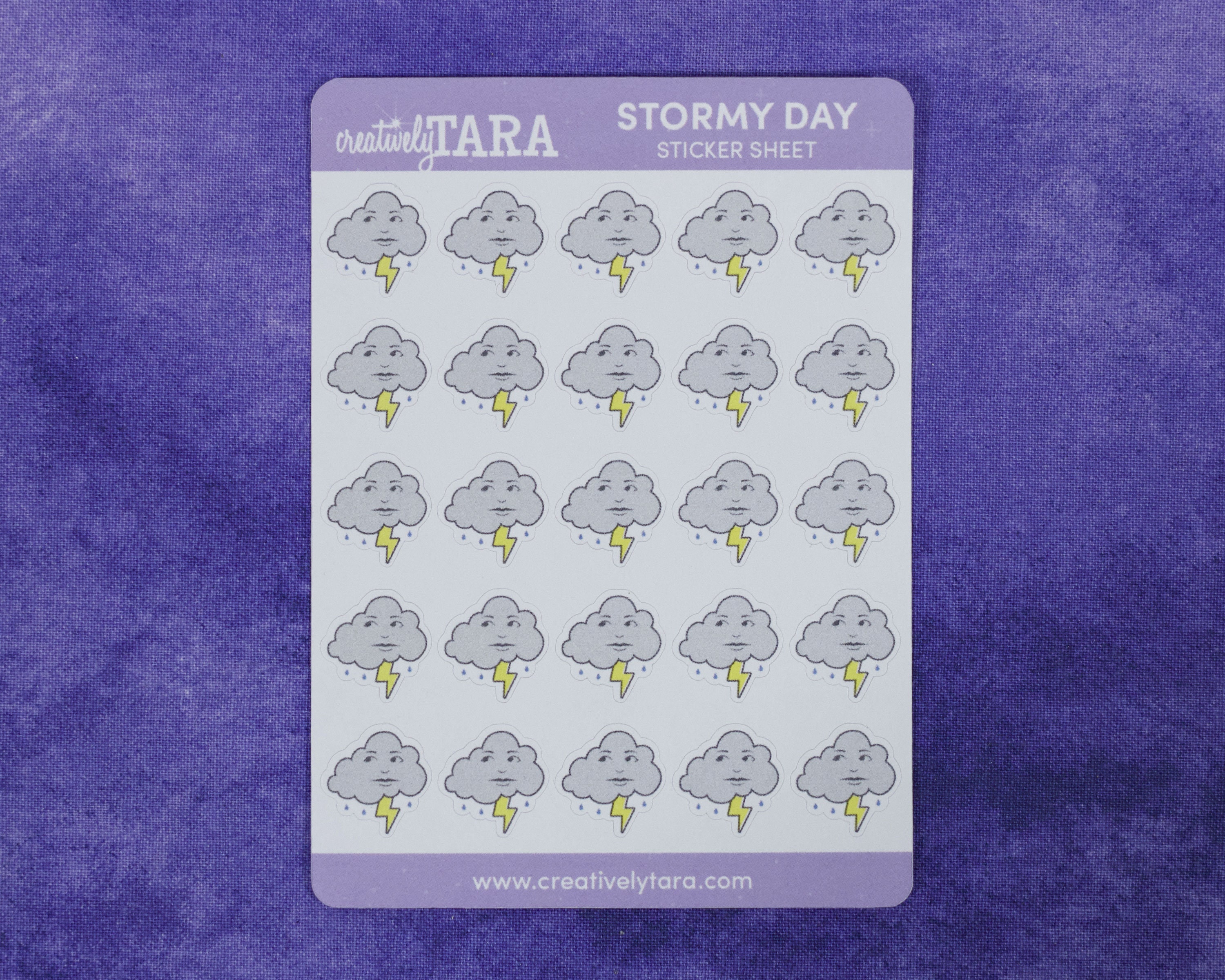 Klor Sticker Weather - Planner - Bullet Journal - Paper Sticker Sheet - Etsy