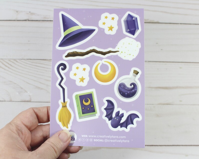 Witches Sticker Sheet image 2