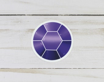 Amethyst Gemstone - Sticker