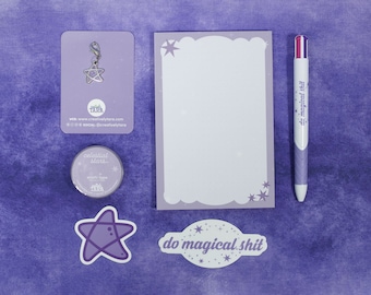 Celestial Stars - Do Magical Sh*t - Stationery Gift Set - Bundle