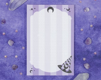 Purple Pretty Witch - Notepad