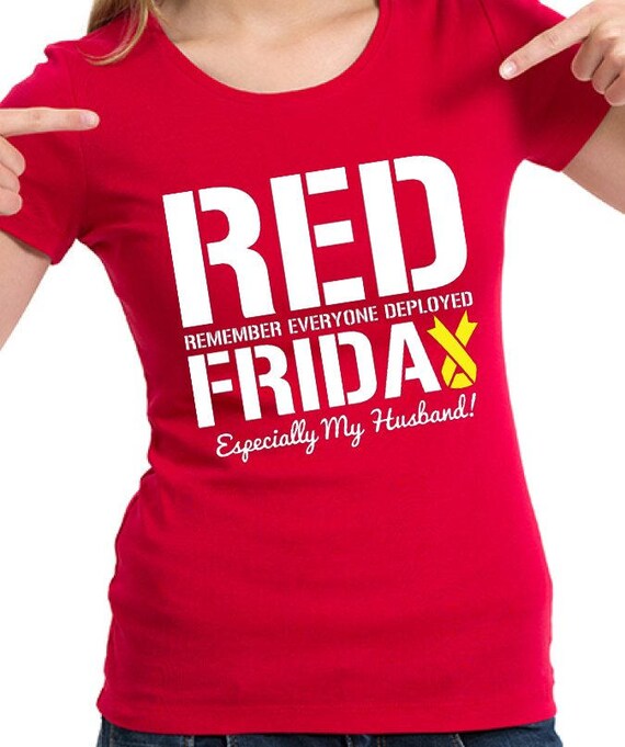 Womens Red Friday Husband Remember Everyone Deployed T-Shirt Gift Womens Red Friday Husband Remember Everyone Deployed T-Shirt Gift