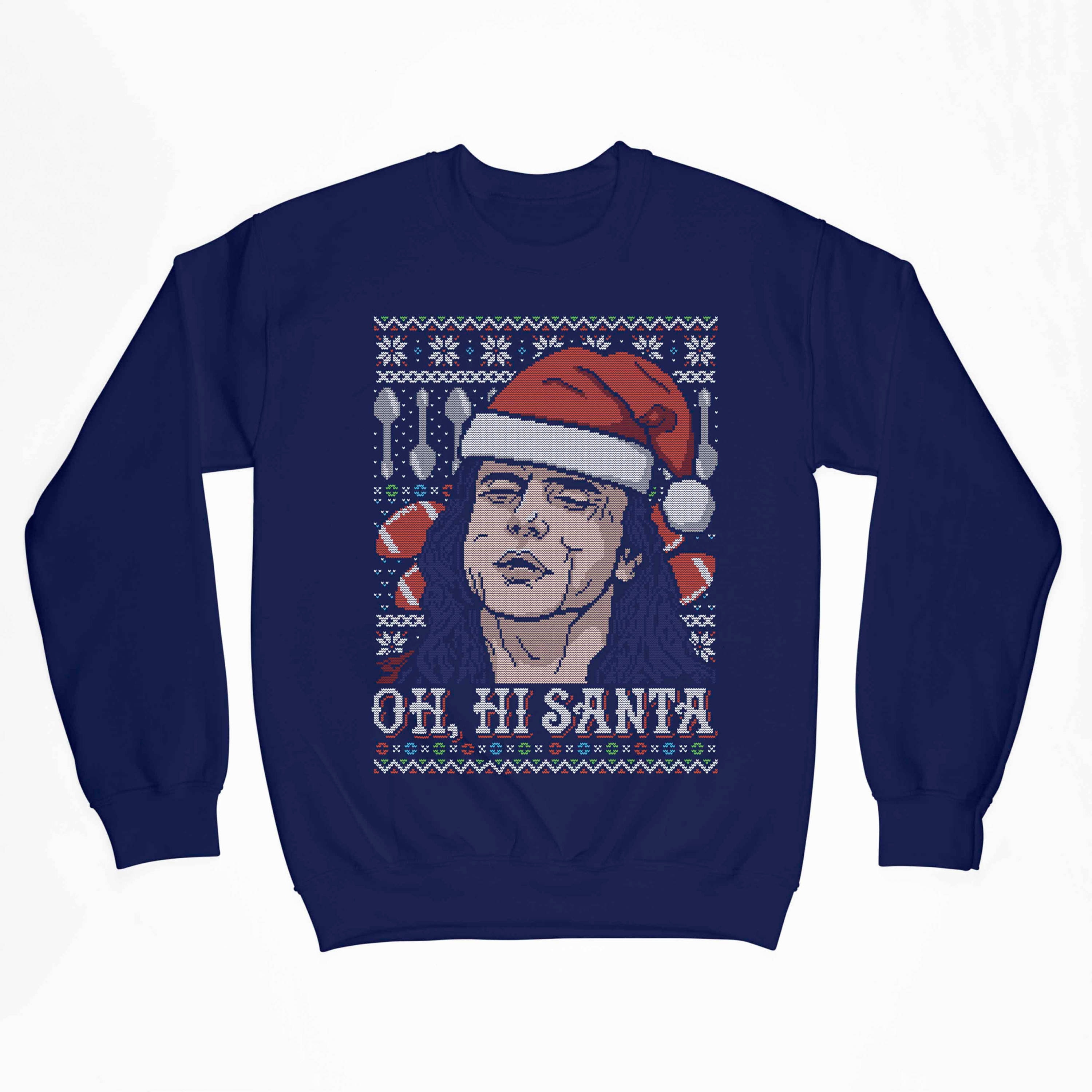 Oh hi santa on sale christmas sweater
