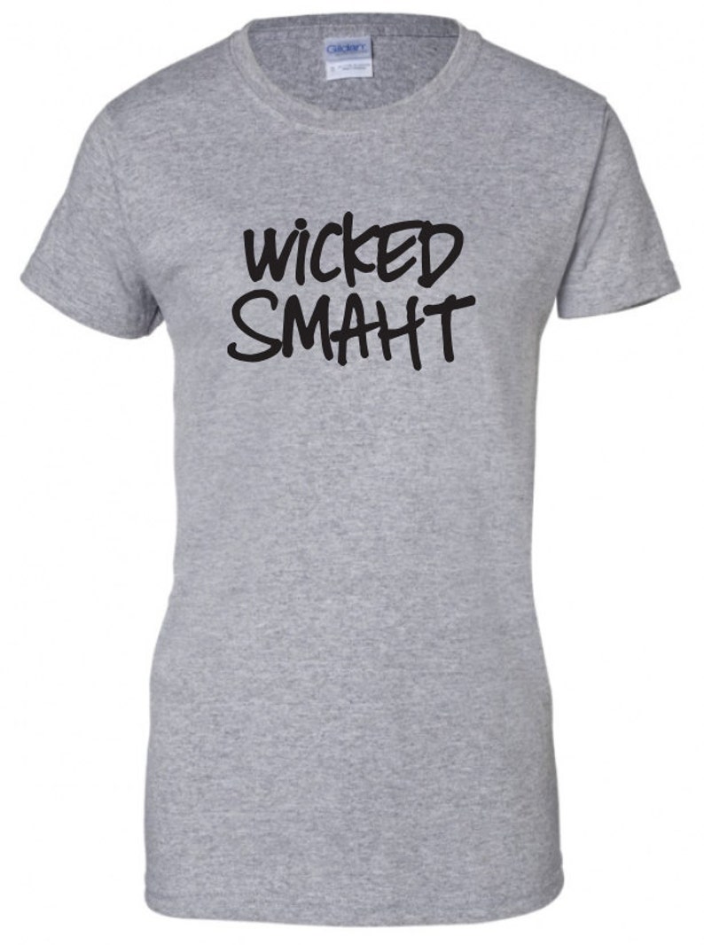 Boston for Life Wicked Smart Smaht Good Will Hunting Red - Etsy