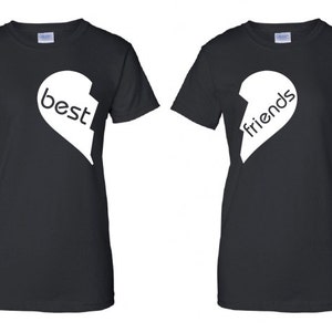 Best Friends BFF BF Love you Heart Broken Forever beer ireland scottish adult T-Shirt Tee Shirt Mens Ladies Womens mad labs ML-302