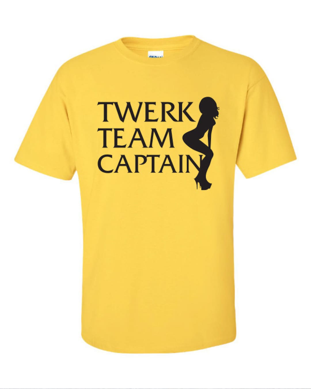 Twerk Team Captain Shirt Printed T-shirt Tee Rump Shaker Booty T Mtv ...