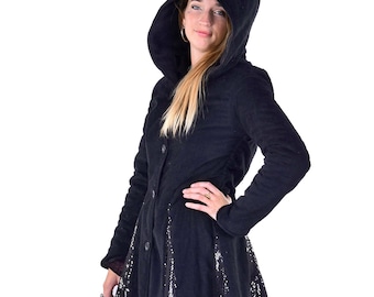 ladies black sparkly jacket