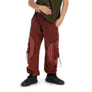 Stonewash Comfy Baggy Hippy Trousers