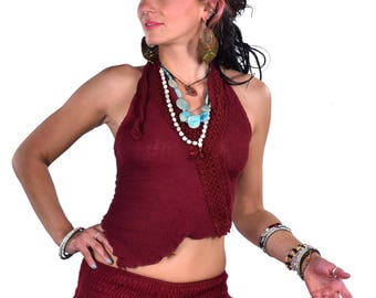 hippy boho Mermaid Top Psy Trance Clothing Goa Festival crop top Pixie Top hippy boho Mermaid Top Psy Trance Clothing Goa Festival crop top Pixie Top