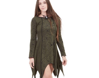 Little Bird Print Pixie Dress