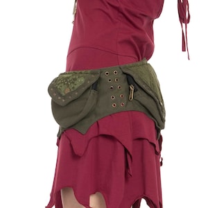 Pixie Pocket Belt with Lace and Studs