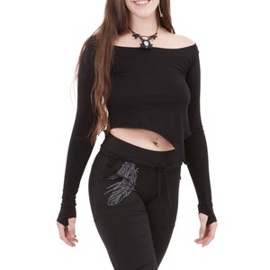 Asymmetrical Long Sleeve Yoga Top