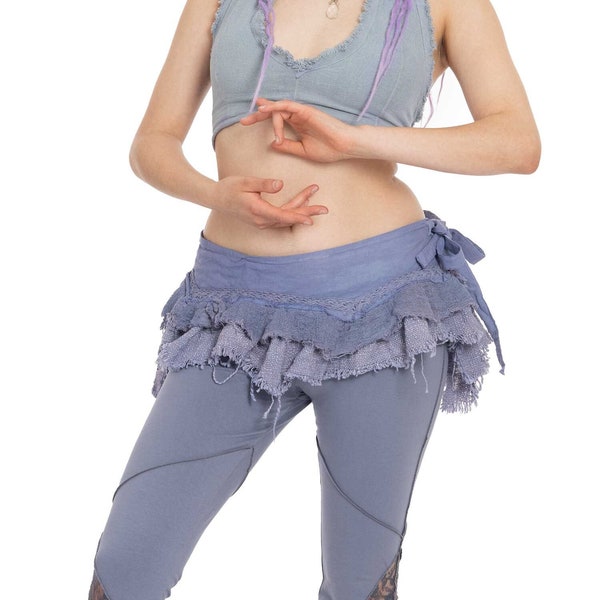 Falda Micro Mini Tutu en Azul Sirena