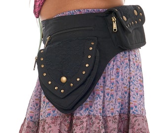 Tribal Festival Pocket Utility Belt With Geometric Print - Etsy